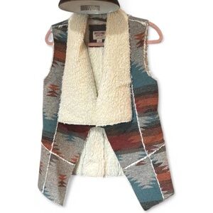 🌿 Masimo Supply Co. Southwestern Blanket Vest 🌿 Size Medium